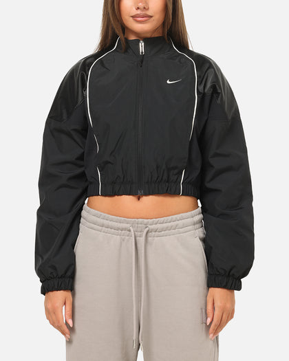 Nike Women's Sportswear Shrunken Track Jacket Black/Black