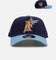 New Era Florida Marlins 'Coral' 9FORTY A-Frame Snapback Navy/Sky