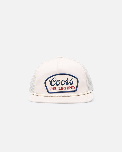 American Needle Wyatt Trucker Snapback Ivory