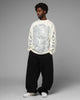 Loiter Drako Airbrish Long Sleeve T-Shirt White
