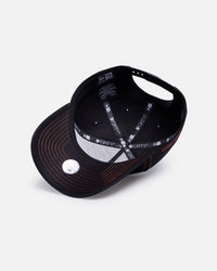 New Era Atlanta Braves 'Spider Web' 9FORTY A-Frame Snapback Black/Orange