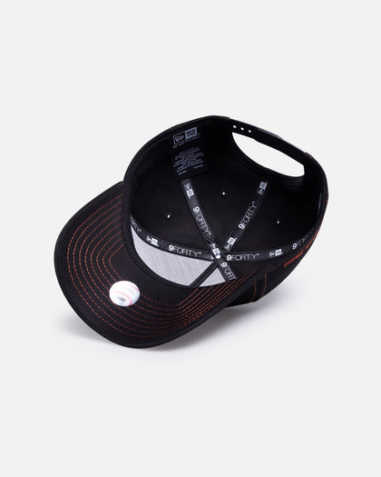 New Era Atlanta Braves 'Spider Web' 9FORTY A-Frame Snapback Black/Orange