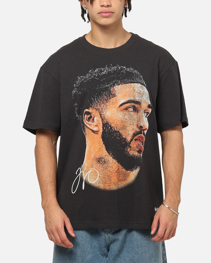Mitchell & Ness Jayson Tatum Boston Celtics Big Head T-Shirt Washed Black