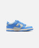 Nike Kids' Dunk Low (GS) Light Silver/Lt Photo Blue-Sail