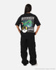 The Pokémon Collection By 73Studio Rayquaza Vintage T-Shirt Off Black