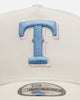 New Era Texas Rangers 'Pastel' 9FORTY A-Frame Snapback Chrome White
