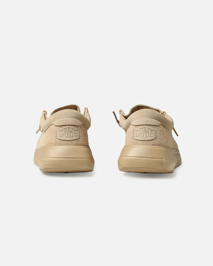 Hey Dude Wally Comf Suede Sand