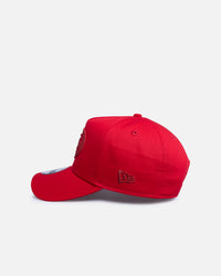 New Era San Francisco 49ers 'New Era x NFL' 9FORTY A-Frame Snapback Red