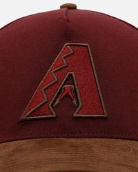 47 Brand Arizona Diamondbacks 'Cherry Pie' Offside DT Snapback Dark Maroon