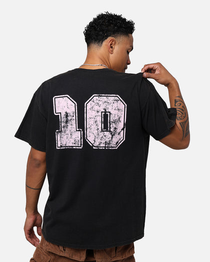 73Studio Football Club 10 T-Shirt Black Wash