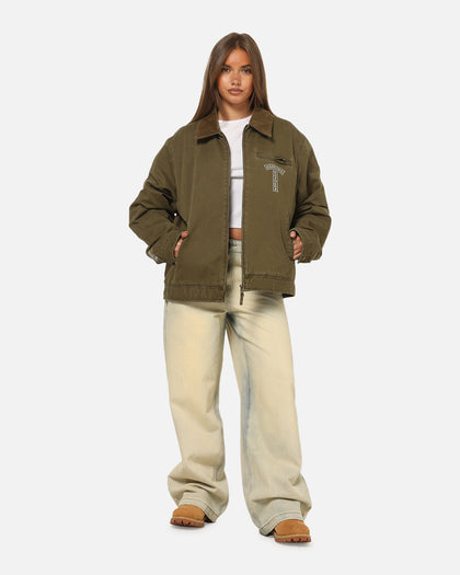 Mitchell & Ness Las Vegas Raiders Workwear Jacket Military