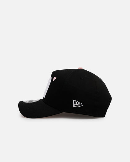 New Era Mexico National Baseball Team 'Pink Satin Hearts 2.0' 9FORTY A-Frame Snapback Black/Pink