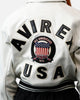 Avirex Women's Cropped Icon Jacket Snow White