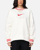 Nike Women's Sportswear Phoenix Oversized Graphic Fleece Sweatshirt Sail