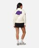 Pro Standard Women's Los Angeles Lakers Triple Tonal Satin Jacket Eggshell