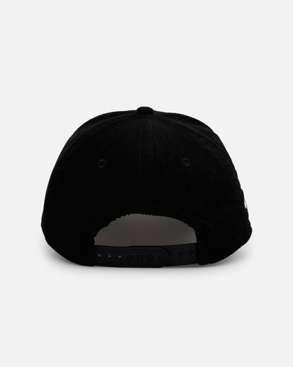 New Era Milwaukee Brewers 'Black Cord' 9FORTY A-Frame Corduroy Snapback Black
