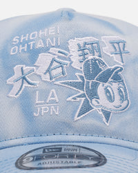 New Era Los Angeles Dodgers 'Hopeless Romantic' Ohtani 9FORTY A-Frame Snapback Sky Blue