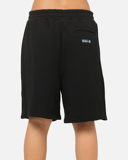 Bleacher Athletic Cronulla-Sutherland Sharks NRL 1908 Track Shorts Black