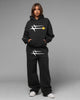 Loiter Hybrid Hoodie Charcoal