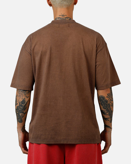 American Thrift Short Sleeve T-Shirt Washed Brown