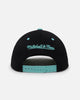 Mitchell & Ness Golden State Warriors "Ice Blue" Script Origin Snapback Black/Ice Blue