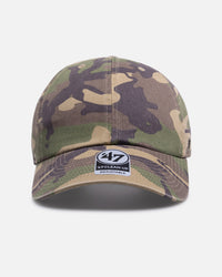 47 Brand Blank Camo 47 Clean Up Strapback Camo