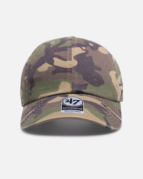 47 Brand Blank Camo 47 Clean Up Strapback Camo
