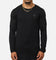 Saint Morta Gothic Monogram El Duplo Long Sleeve T-Shirt Black