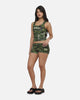 Ed Hardy Women's Crossed Tank Woodland Camo