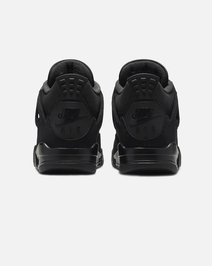 Jordan Kids' Air Jordan 4 Retro "Black Cat" (GS) Black/Black