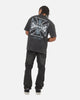 West Coast Choppers Chain Cross T-Shirt Black Acidwash