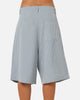 XXIII Baggy Pleated Shorts Blue Check