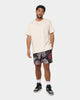 Majestic Athletic Las Vegas Raiders Digi Floral Camo Shorts Faded Black