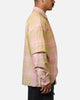 MNML Dip Fade Flannel Shirt Pink