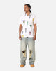Students Golf Harris Pique Short Sleeve Polo Shirt White