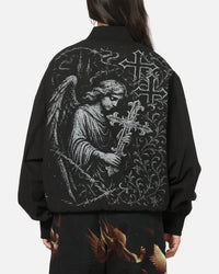 Saint Morta Crossbearer Bomber Jacket Black