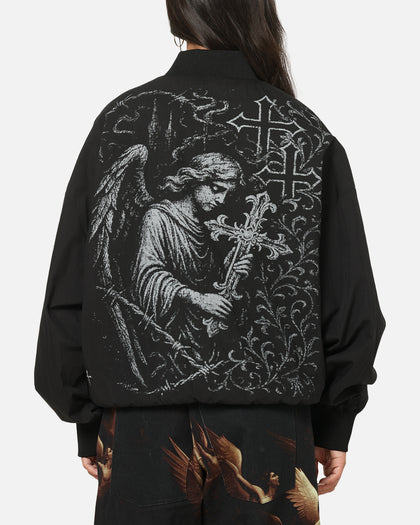 Saint Morta Crossbearer Bomber Jacket Black