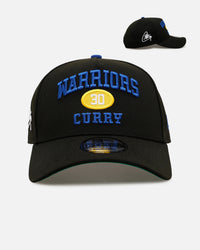 New Era Golden State Warriors 'NBA Signature' Curry #30 9FORTY A-Frame Snapback Official Team Color