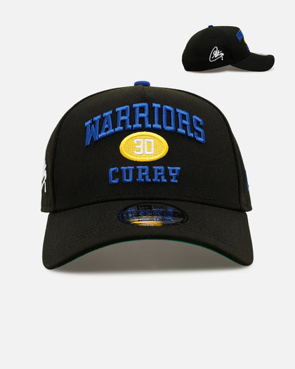 New Era Golden State Warriors 'NBA Signature' Curry #30 9FORTY A-Frame Snapback Official Team Color