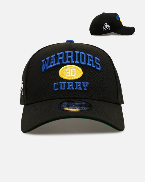 New Era Golden State Warriors 'NBA Signature' Curry #30 9FORTY A-Frame Snapback Official Team Color