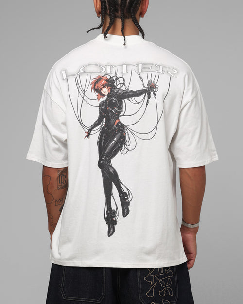 Loiter Ultimate Spectre Vintage T-Shirt Off White