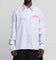 Loiter Western Long Sleeve Button Up Shirt Blue/White