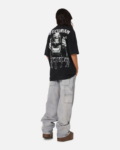 73Studio X Fallout '15 Fallout 4 Vintage T-Shirt Black Acidwash