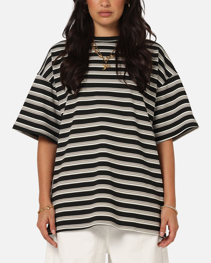 XXIII Standard Stripe T-Shirt Black/Grey