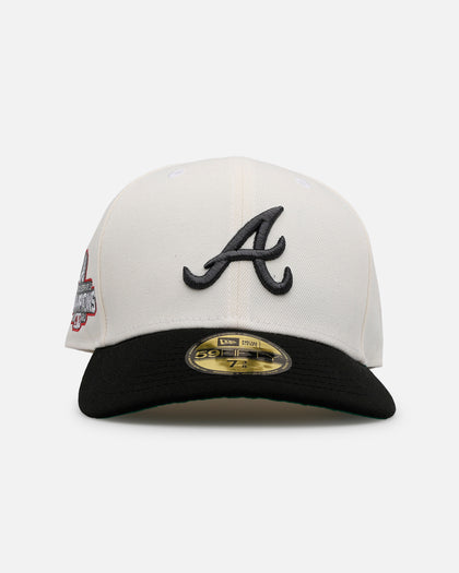 New Era Atlanta Braves 'Chrome Black Metallic' 59FIFTY Fitted Chrome/Black