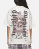 Worship Restraint Box Crop Reverse T-Shirt Coconut Milk