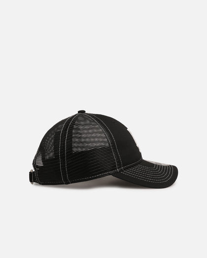 New Era Los Angeles Dodgers 'Contrast Chrome' 9TWENTY Casual Trucker Strapback Black