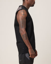 Saint Morta Rage Oversized Muscle T-Shirt Black/Grey