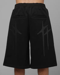 Loiter Ultra Hybrid Fleece Shorts Black