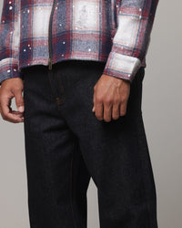 American Thrift Vintage Straight Jeans Raw Blue